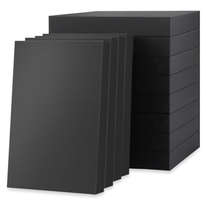 12 Stylish Large Black Gift Boxes with Lids for All Occasions