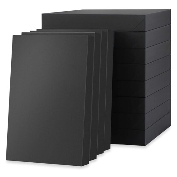 12 Stylish Large Black Gift Boxes with Lids for All Occasions