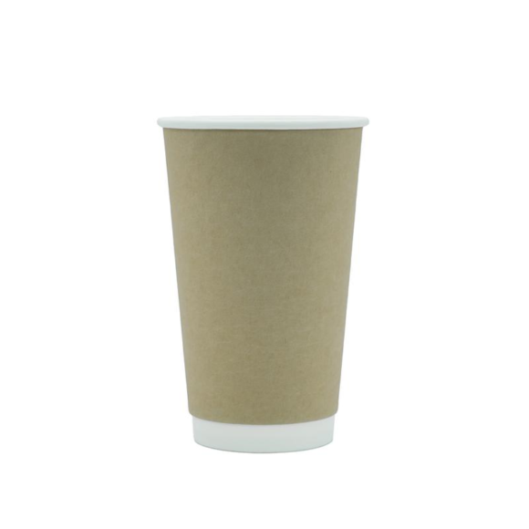 16 Oz Double Wall Disposable Coffee Cups: Perfect for Hot Beverages