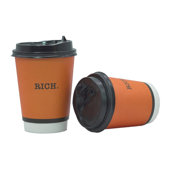 16 Oz Double Wall Disposable Coffee Cups: Perfect for Hot Beverages