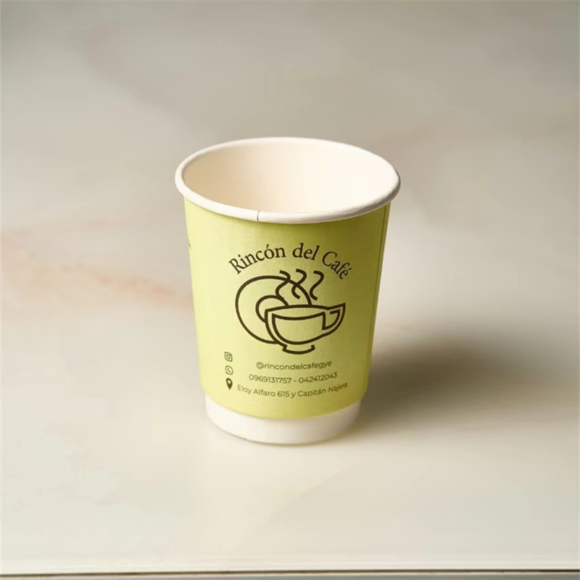 Affordable 8oz Double Wall Paper Coffee Cups: International Hot Sale