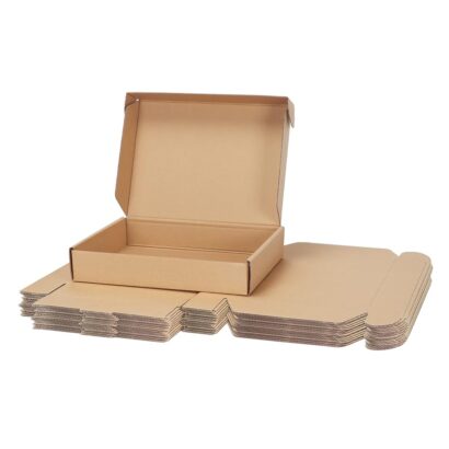 Bulk 25 Pack Tab Lock Mailer Boxes: Perfect for Small Business Shipping