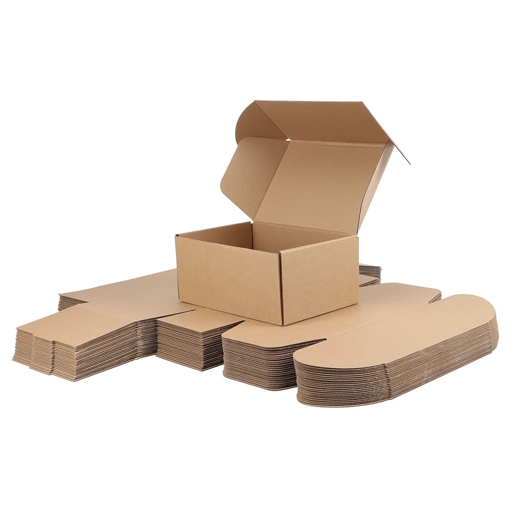 Bulk Brown Gift Shipping Boxes: Perfect for Small Business Packaging