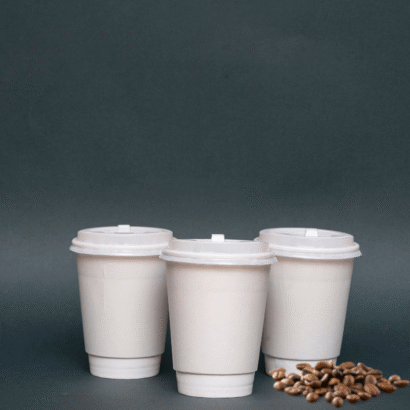 Custom 12oz Double Wall Coffee Cups with Lids: Package Solutions