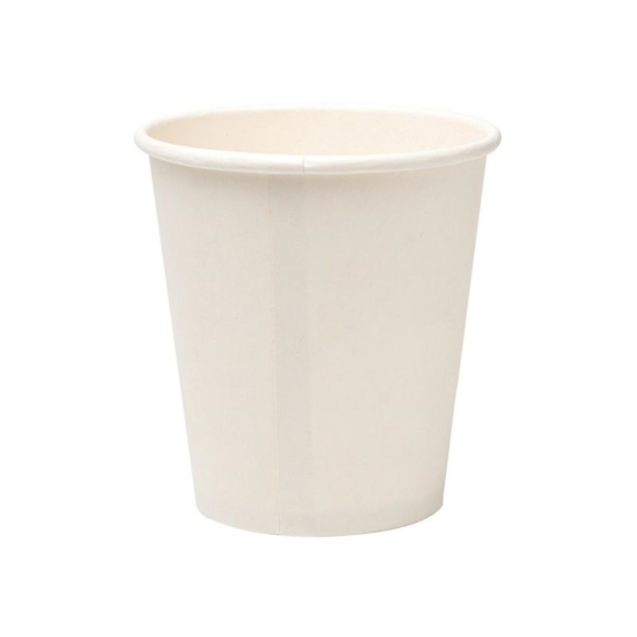 Custom 8oz Disposable Paper Cups for Hot and Cold Beverages