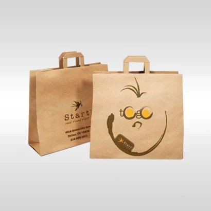 Custom Brown Bakery Boxes with Handle: Wholesale Solutions for Your Bakery