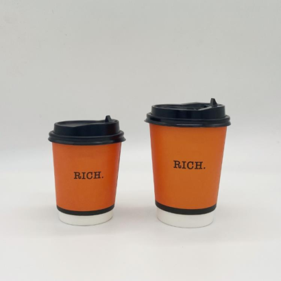 Custom Double-Wall Paper Cups: Perfect for Coffee on the Go
