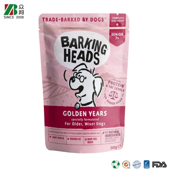 Custom High Barrier Aluminum Foil Bags for Pet Treat Packaging