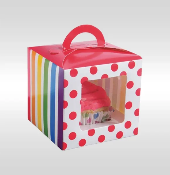 Custom Kraft Cake Boxes with Handle: Perfect for Every Celebration