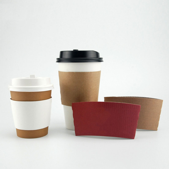 Custom Logo Double Wall Paper Cups for Hot Drinks: Sizes 8oz to 24oz