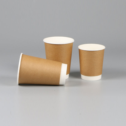 Custom Logo Hot Drink Paper Cups: Direct Factory Sale for Coffee Lovers