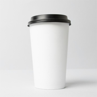 Custom Printed Disposable Paper Coffee Cups for Takeout Drinks