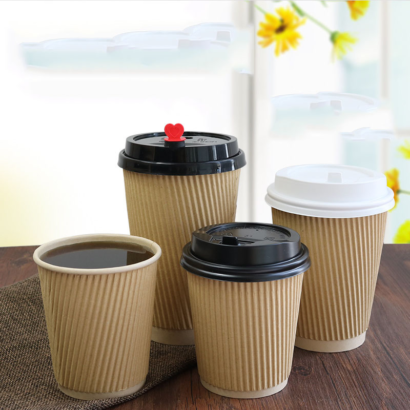 Custom Printed Double Wall Coffee Cups: 8oz, 12oz, and 16oz Options