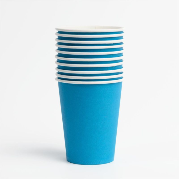 Custom Printed PLA Coated Coffee Cups for Hot Drinks with Sleeves