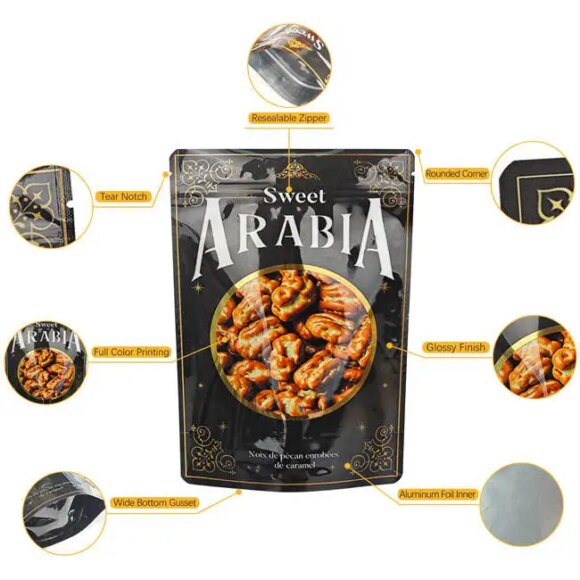 Custom Resealable Pouches for Freeze-Dried Dog Treats Packaging