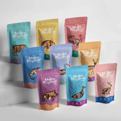 Custom Resealable Pouches for Freeze-Dried Dog Treats Packaging
