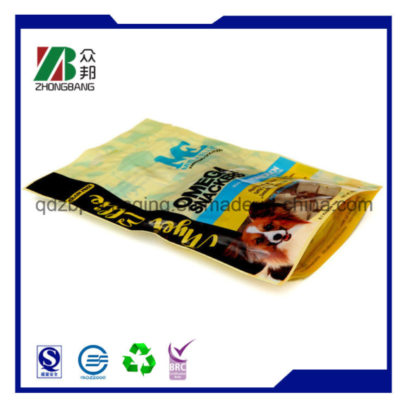 Custom Square Bottom Pet Food Bags with Zipper for Ultimate Freshness
