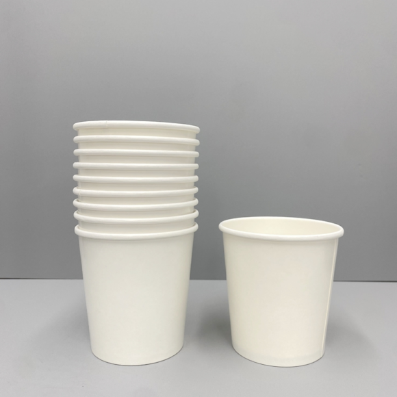 Customizable 6oz Disposable Paper Cups for Hot Coffee in Cafes