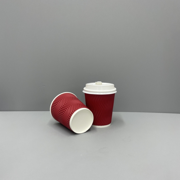 Customizable Double Wall Paper Cups for Hot Drinks in Various Sizes