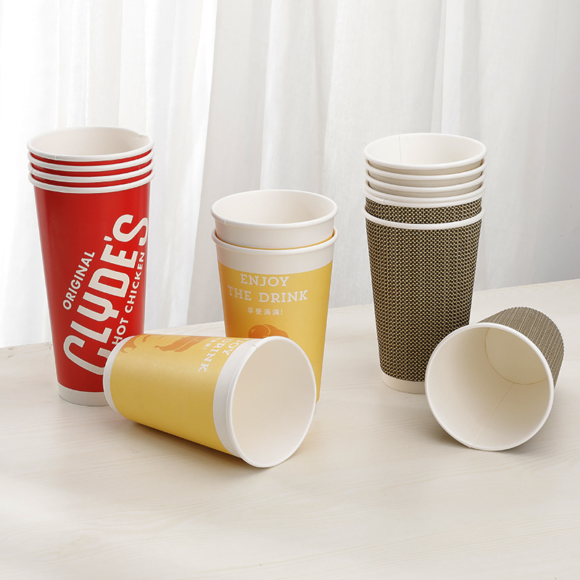 Customizable Double Wall Paper Cups for Your Coffee and Tea Needs