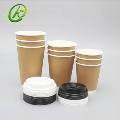 Customizable Double Wall Paper Cups for Your Coffee and Tea Needs