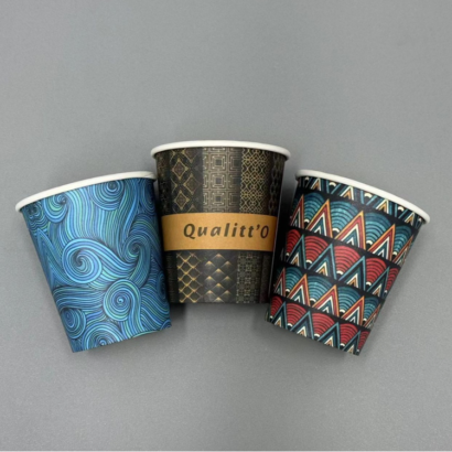 Customizable Ripple Coffee Cups: 8oz, 12oz, and 16oz Options