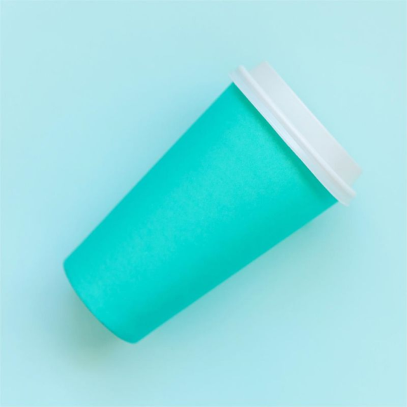 Customized Single Wall Disposable Paper Cups for Hot Coffee