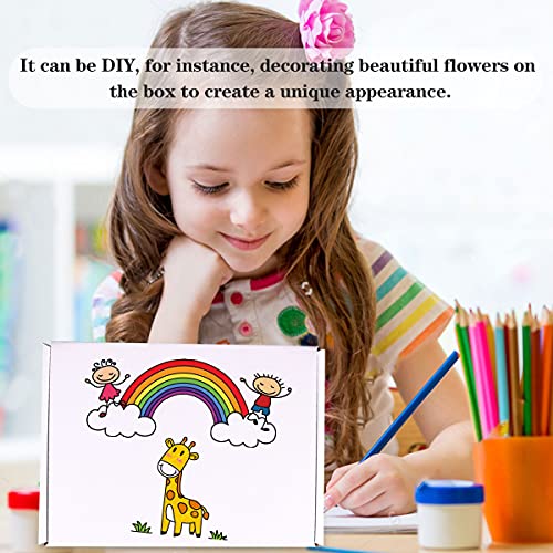 Durable 9"x6"x4" Shipping Boxes with Elegant Sealing Labels