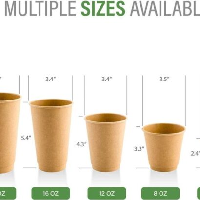 Eco-Friendly 4-Oz Kraft Cups for Hot Beverages: A Sustainable Choice