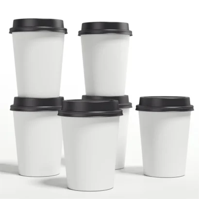 Eco-Friendly 8 Oz Coffee Cups: Custom Printed & Biodegradable