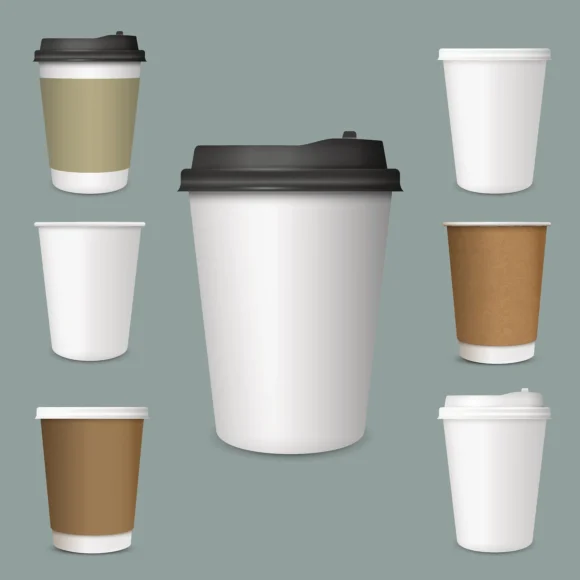 Eco-Friendly 8oz Biodegradable Coffee Cups: Custom Printed Solutions