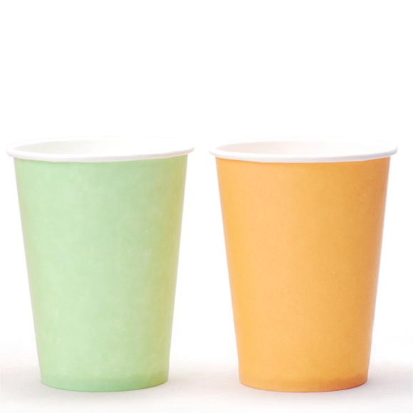 Eco-Friendly 8oz Biodegradable Coffee Cups: Custom Printed Solutions