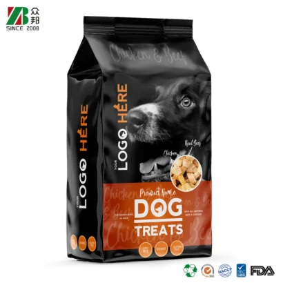 Eco-Friendly Custom Bags for Pet Food and Treat Packaging
