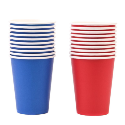 Eco-Friendly Custom Single Wall Disposable Coffee Cups for Beverages