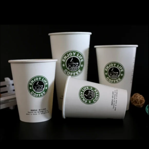 Eco-Friendly Custom Travel Coffee Mugs with PS Lids for On-the-Go