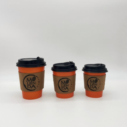 Eco-Friendly Custom Travel Coffee Mugs with PS Lids for On-the-Go
