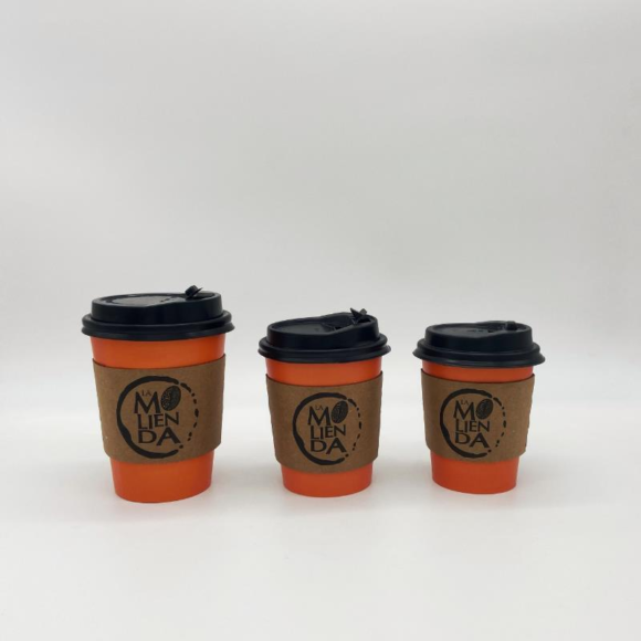 Eco-Friendly Custom Travel Coffee Mugs with PS Lids for On-the-Go