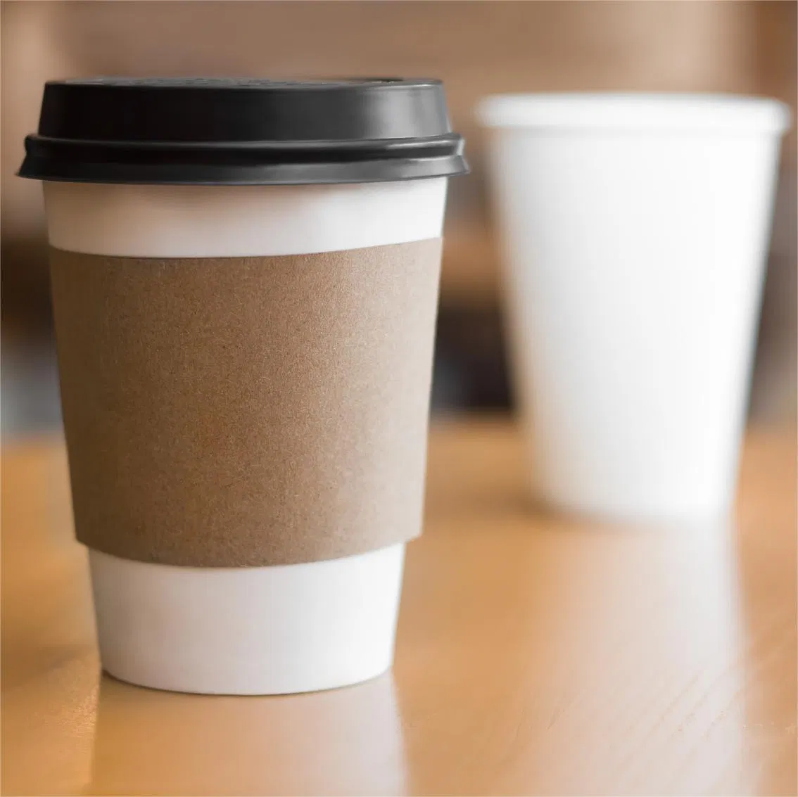 Eco-Friendly Disposable Single Wall Paper Cups for Beverages