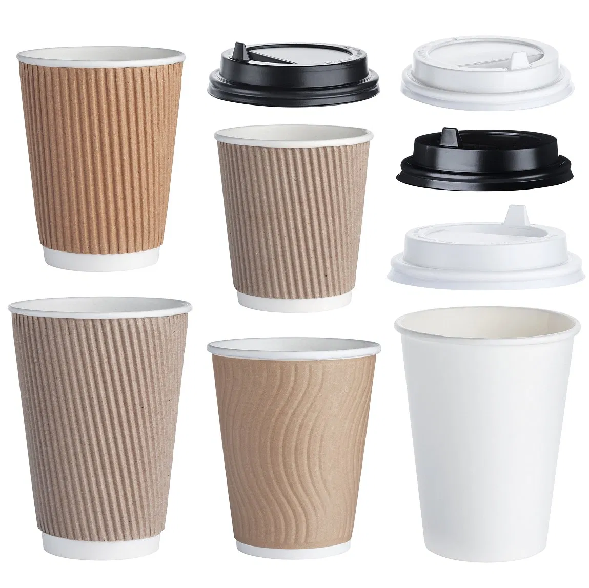 Eco-Friendly Disposable Single Wall Paper Cups for Beverages