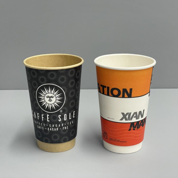Eco-Friendly Double Wall Paper Coffee Cups for Hot Beverages