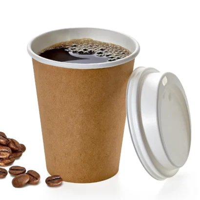 Eco-Friendly Double Wall Paper Coffee Cups for Hot Drinks
