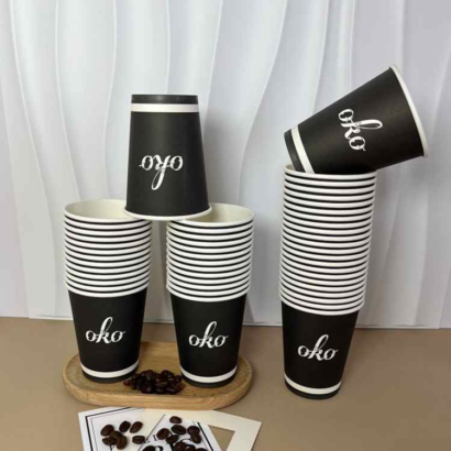 Eco-Friendly Wholesale Single Wall Disposable Coffee Paper Cups