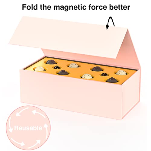 Elegant Pink Magnetic Closure Gift Box for All Occasions