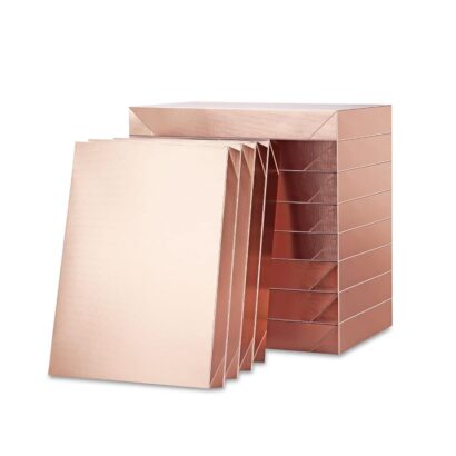 Elegant Rose Gold Gift Boxes: Perfect for Apparel and Special Occasions