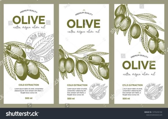 Exploring Olive Oil Label Designs: A Vector Resource Guide
