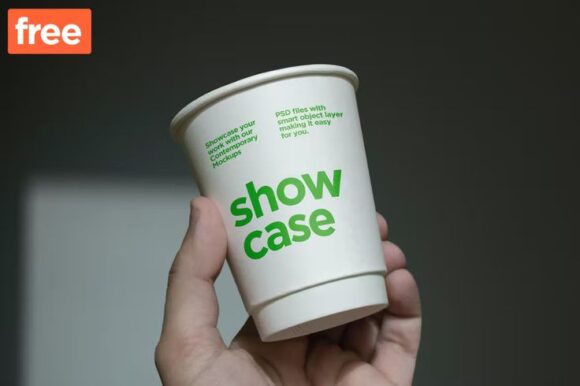 Free Paper Cup Mockup 2025: Elevate Your Design Game!
