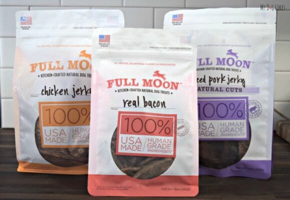 Full Moon Dog Treats Review & Giveaway: Breakfast in Bed for Your Pup!