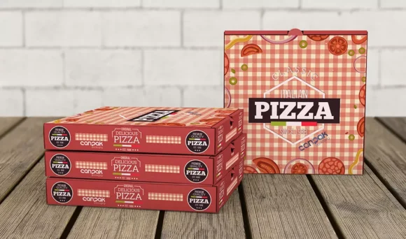 High-Quality Pizza Boxes with Exceptional Offset Printing by Canpak