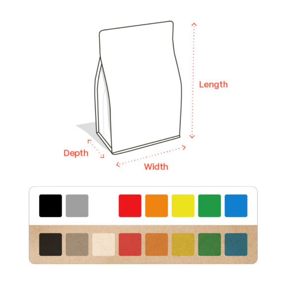 Maximize Freshness with Block-Bottom Heat-Sealed Coffee Bags