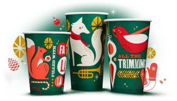 Panera's Festive Packaging: A Stylish Holiday Design Experience